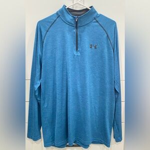 LIKE NEW Under Armour Men’s HeatGear 1/4 Zip Pullover